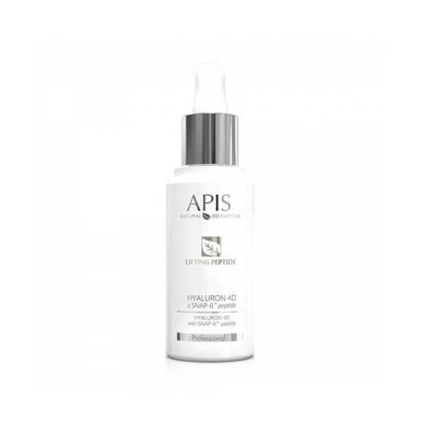 Geconcentreerd serum Apis Hyaluron 4D met Snap-8 peptide 30 ml voor intensieve huidverzorging in salon en studio