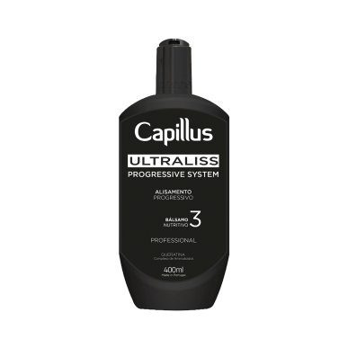 Nanoplastia behandelingsset Capillus Ultraliss 3x400 ml voor professionele haarverzorging, gladmaking en intense glans