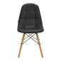 4Rico Cosmetic chair QS-185 black
