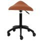 Gabbiano hairdressing stool D032 brown