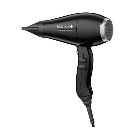 Professionele haardroger VALERA 8600 Ionic Rotocord zwart voor krachtige luchtstroom en comfortabel werk in de salon