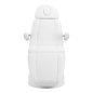 Cosmetische behandelstoel Azzurro Lux 4M wit met wiegfunctie voor beauty, pedicure, massage en professioneel salonwerk
