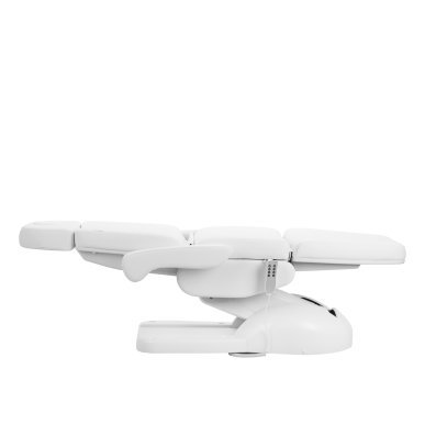 Cosmetische behandelstoel Azzurro Lux 4M wit met wiegfunctie voor beauty, pedicure, massage en professioneel salonwerk