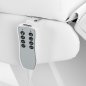Cosmetische behandelstoel Azzurro Lux 4M wit met wiegfunctie voor beauty, pedicure, massage en professioneel salonwerk