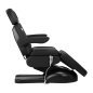 Cosmetische behandelstoel Azzurro Lux 3M zwart voor beauty, pedicure, wenkbrauwstyling, massage en professioneel salonwerk