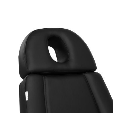 Cosmetische behandelstoel Azzurro Lux 3M zwart voor beauty, pedicure, wenkbrauwstyling, massage en professioneel salonwerk