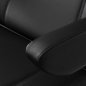 Cosmetische behandelstoel Azzurro Lux 3M zwart voor beauty, pedicure, wenkbrauwstyling, massage en professioneel salonwerk