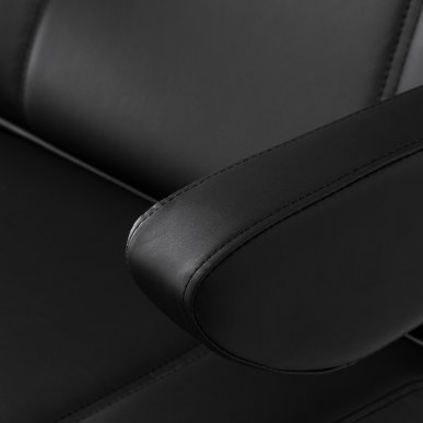 Cosmetische behandelstoel Azzurro Lux 3M zwart voor beauty, pedicure, wenkbrauwstyling, massage en professioneel salonwerk