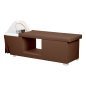 Head Spa haarwasbed Gabbiano Maldives bruin voor professionele hoofdhuidrituelen en trichologische salonbehandelingen Head Spa haarwasbed Gabbiano Maldives bruin voor professionele hoofdhuidrituelen en trichologische salonbehandelingen