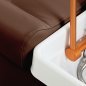 Head Spa haarwasbed Gabbiano Maldives bruin voor professionele hoofdhuidrituelen en trichologische salonbehandelingen Head Spa haarwasbed Gabbiano Maldives bruin voor professionele hoofdhuidrituelen en trichologische salonbehandelingen