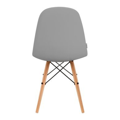 Cosmetische stoel 4Rico QS-185 grijs voor beauty, wenkbrauwstyling, pedicure, massage en professionele verzorgingsbehandelingen