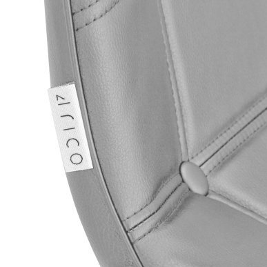 Cosmetische stoel 4Rico QS-185 grijs voor beauty, wenkbrauwstyling, pedicure, massage en professionele verzorgingsbehandelingen