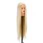 Gabbiano WZ2 hairdressing training head, synthetic hair, color 613#, length 24"