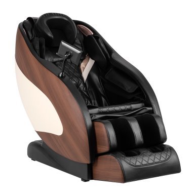 Massagestoel Sakura 305 Wooden Leather voor professionele wellness, ontspanning en herstel in salon en praktijk