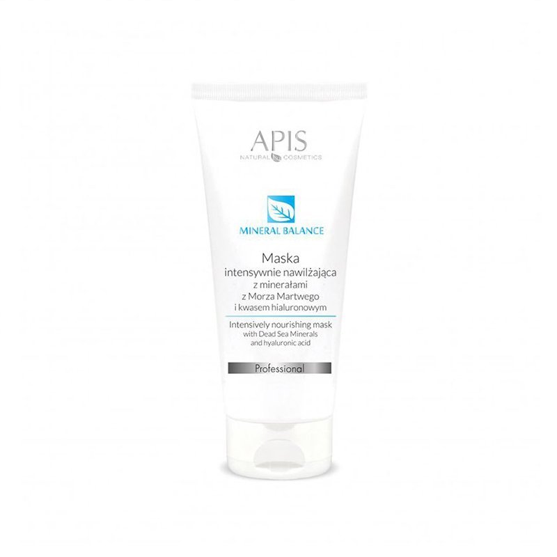 Intensief hydraterend masker Apis Mineral Balance 200 ml voor een gladde, frisse huid in de professionele salon Intensief hydraterend masker Apis Mineral Balance 200 ml voor een gladde, frisse huid in de professionele salon