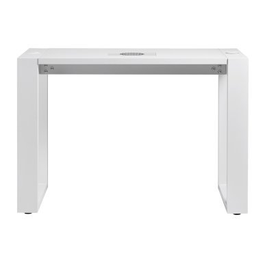 Cosmetische tafel G031 wit met stofafzuiger voor professionele manicure, georganiseerd salonwerk en meer werkcomfort