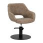 Hairdressing Chair Gabbiano Morena Old Brown Hairdressing Chair Gabbiano Morena Old Brown