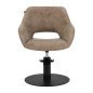 Hairdressing Chair Gabbiano Morena Old Brown Hairdressing Chair Gabbiano Morena Old Brown