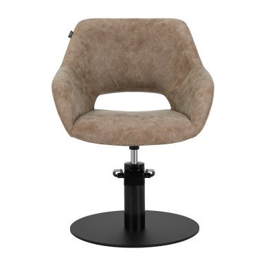 Professionele kappersstoel Gabbiano Morena old brown voor knippen, kleuren, stylen en dagelijks gebruik in de salon