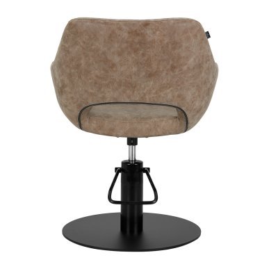 Professionele kappersstoel Gabbiano Morena old brown voor knippen, kleuren, stylen en dagelijks gebruik in de salon