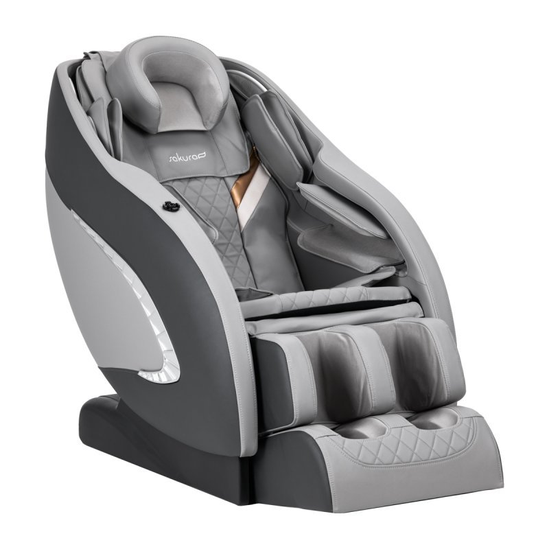 Massagestoel Sakura Classic 305 grijs voor professionele salons, wellnessruimtes en comfortabele ontspanning tijdens herstel