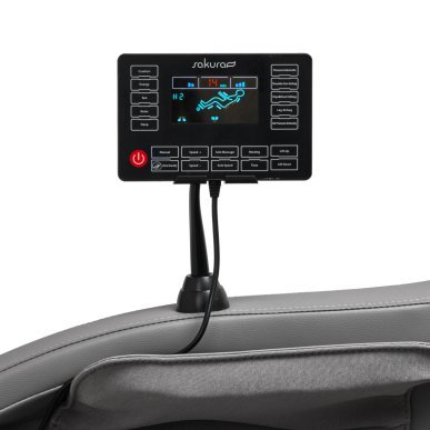 Massagestoel Sakura Classic 305 grijs voor professionele salons, wellnessruimtes en comfortabele ontspanning tijdens herstel