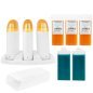 Wax ontharingsset Valencia voor professionele ontharing met cartridges en accessoires voor salon, praktijk en behandelruimte