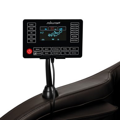 Massagestoel Sakura Classic 305 bruin voor wellness, ontspanning en comfort in professionele salon, praktijk of behandelruimte