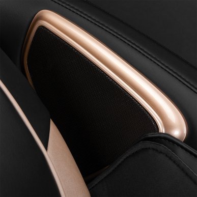 Professionele massagestoel Sakura Luxury 808 zwart-beige voor ontspanning, wellness en herstel in salon en praktijk
