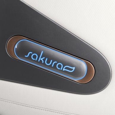 Professionele massagestoel Sakura Comfort Plus 806 grijs voor wellness, ontspanning en herstel na een intensieve dag