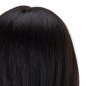 Kappers-oefenhoofd Gabbiano WZ1 met natuurlijk haar, kleur 1, 20 inch voor knippen, stylen en salontraining