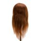Kappers-oefenhoofd Gabbiano WZ1 met natuurlijk haar, kleur 4, 20 inch voor knippen, föhnen en stylingtraining Kappers-oefenhoofd Gabbiano WZ1 met natuurlijk haar, kleur 4, 20 inch voor knippen, föhnen en stylingtraining