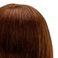 Kappers-oefenhoofd Gabbiano WZ1 met natuurlijk haar, kleur 4, 20 inch voor knippen, föhnen en stylingtraining Kappers-oefenhoofd Gabbiano WZ1 met natuurlijk haar, kleur 4, 20 inch voor knippen, föhnen en stylingtraining