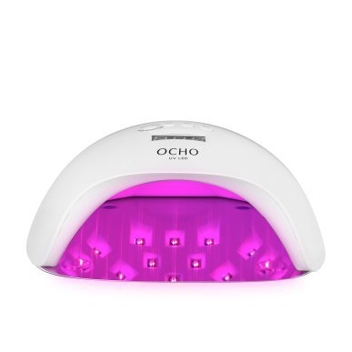 UV LED nagellamp OCHO NAILS X13 Plus 65W rood licht wit voor gellak, gel, base en top in salons