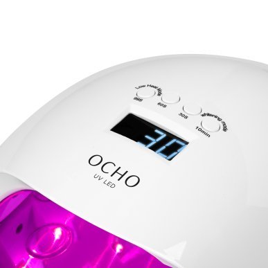 UV LED nagellamp OCHO NAILS X13 Plus 65W rood licht wit voor gellak, gel, base en top in salons