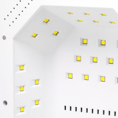 UV LED nagellamp 72W OCHO NAILS X22 wireless wit met spiegelbodem 36 LED diodes voor gellak gel en builder gel 7