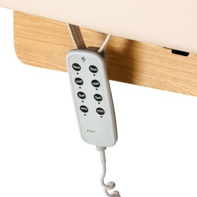 SPA-ligstoel Sillon Siesta crème met lichtbruine basis voor massage, wellness en professionele verzorgingsbehandelingen