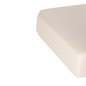 SPA-ligstoel Sillon Siesta crème met lichtbruine basis voor massage, wellness en professionele verzorgingsbehandelingen