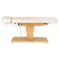 SPA-ligstoel Sillon Relax crème met lichtbruine basis voor massage, ontspanning en professionele wellnessbehandelingen SPA-ligstoel Sillon Relax crème met lichtbruine basis voor massage, ontspanning en professionele wellnessbehandelingen