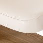 SPA-ligstoel Sillon Relax crème met lichtbruine basis voor massage, ontspanning en professionele wellnessbehandelingen SPA-ligstoel Sillon Relax crème met lichtbruine basis voor massage, ontspanning en professionele wellnessbehandelingen