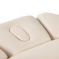 SPA-ligstoel Sillon Relax crème met lichtbruine basis voor massage, ontspanning en professionele wellnessbehandelingen SPA-ligstoel Sillon Relax crème met lichtbruine basis voor massage, ontspanning en professionele wellnessbehandelingen