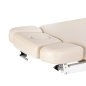 SPA-ligstoel Sillon Relax crème met lichtbruine basis voor massage, ontspanning en professionele wellnessbehandelingen SPA-ligstoel Sillon Relax crème met lichtbruine basis voor massage, ontspanning en professionele wellnessbehandelingen