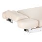 SPA-ligstoel Sillon Relax crème met lichtbruine basis voor massage, ontspanning en professionele wellnessbehandelingen SPA-ligstoel Sillon Relax crème met lichtbruine basis voor massage, ontspanning en professionele wellnessbehandelingen
