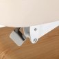 SPA-ligstoel Sillon Relax crème met lichtbruine basis voor massage, ontspanning en professionele wellnessbehandelingen SPA-ligstoel Sillon Relax crème met lichtbruine basis voor massage, ontspanning en professionele wellnessbehandelingen