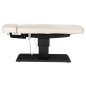 Professionele SPA-ligstoel Sillon Relax crème met zwarte basis voor massage, wellness en verzorgingsbehandelingen