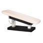 SPA-ligstoel Sillon Comfort crème met zwarte basis voor massage, ontspanning en professionele wellnessbehandelingen