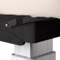 SPA-ligstoel Sillon Comfort crème met zwarte basis voor massage, ontspanning en professionele wellnessbehandelingen