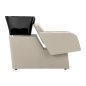 Professionele kapperswasunit Gabbiano Elda grijs-beige voor comfortabel haarwassen en salonorganisatie Professionele kapperswasunit Gabbiano Elda grijs-beige voor comfortabel haarwassen en salonorganisatie