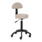 Stool Gabbiano D026 Grey Beige Hairdressing Stool Gabbiano D026 Grey Beige Hairdressing