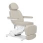 Elektrische cosmetische stoel Sillon Classic sea salt met 3 motoren voor gezichtsverzorging, wenkbrauwen en pedicure